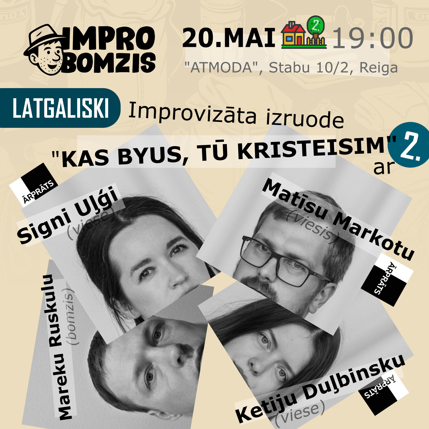 Kas byus, tū kristeisim 2! (LATGALISKI)